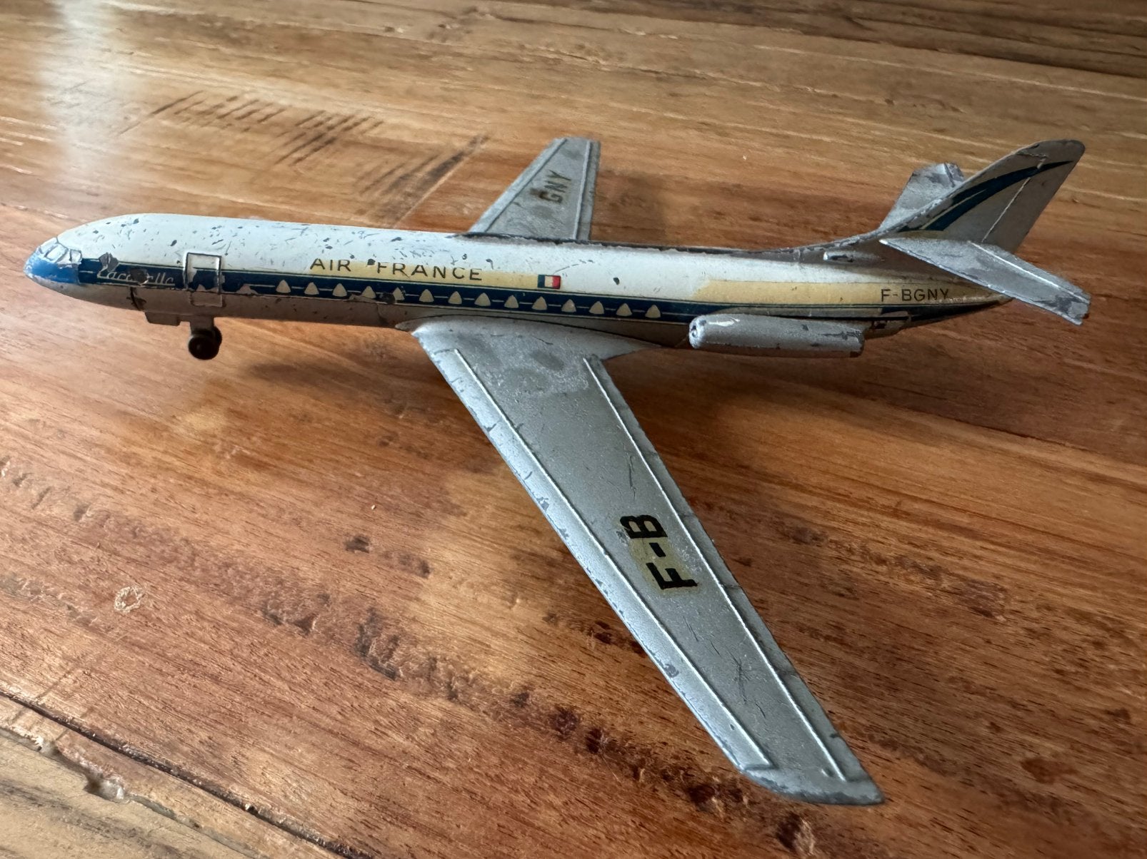 Dinky Super Toys Caravelle SE 210 Air 60F Meccano Vliegtuig, Ophalen of Verzenden