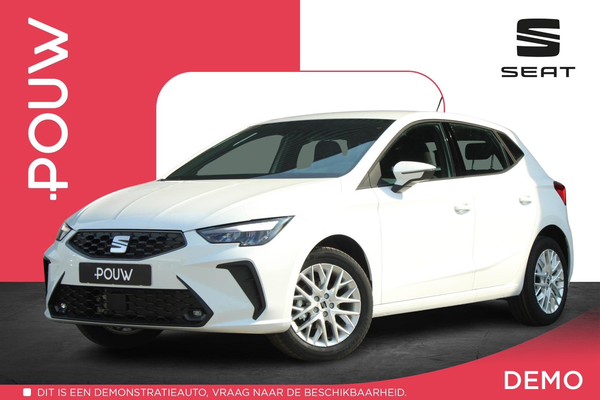 SEAT Ibiza 1.0 EcoTSI 95pk Style | Apple Carplay/Android Aut, Voorwielaandrijving, 12 maanden, Stof, 95 pk