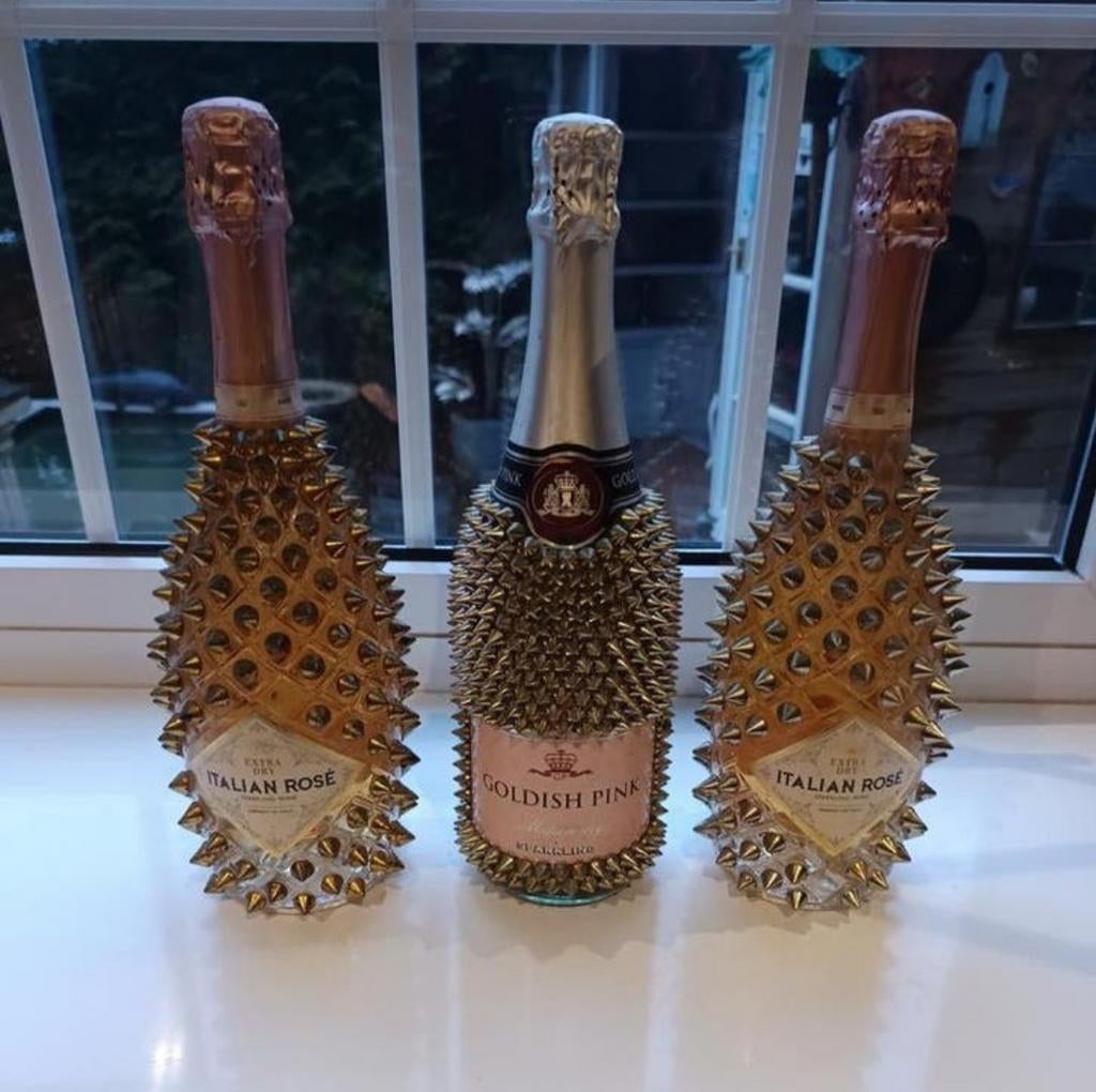 Decoratie flessen, Ophalen of Verzenden, Zo goed als nieuw