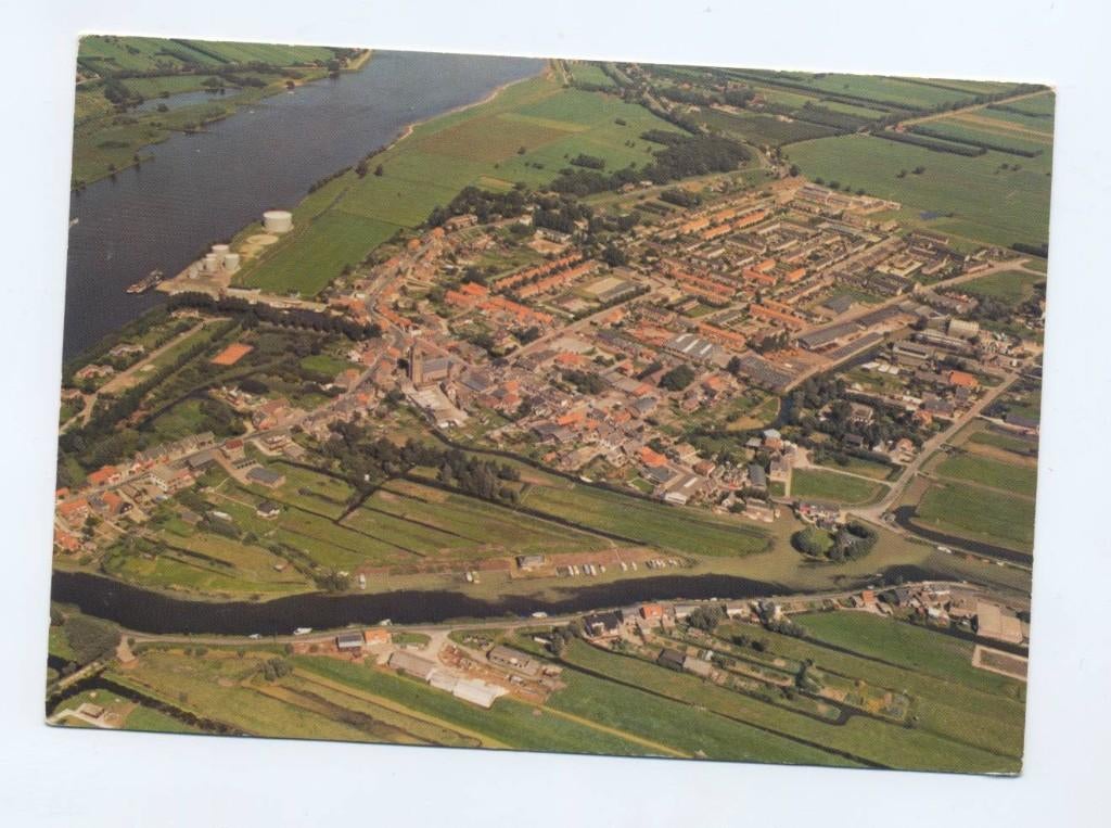 Groot Ammers Panorama Luchtfoto 1978 Ongelopen, Verzenden, 1980 tot heden, Ongelopen, Zuid-Holland
