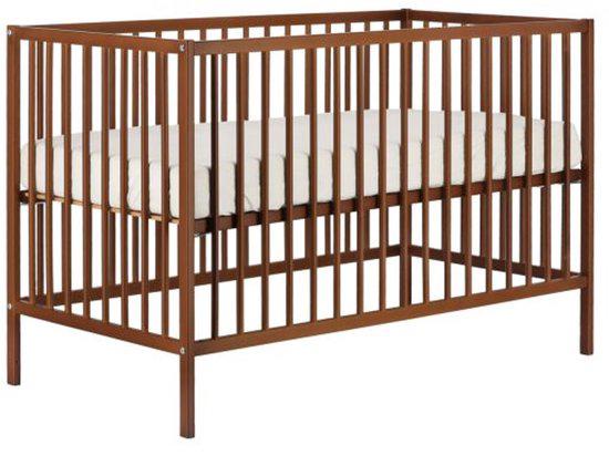 Puck Raw bed Walnoot 60 x 120 cm Nieuw!, Ophalen of Verzenden, Nieuw, Overige typen