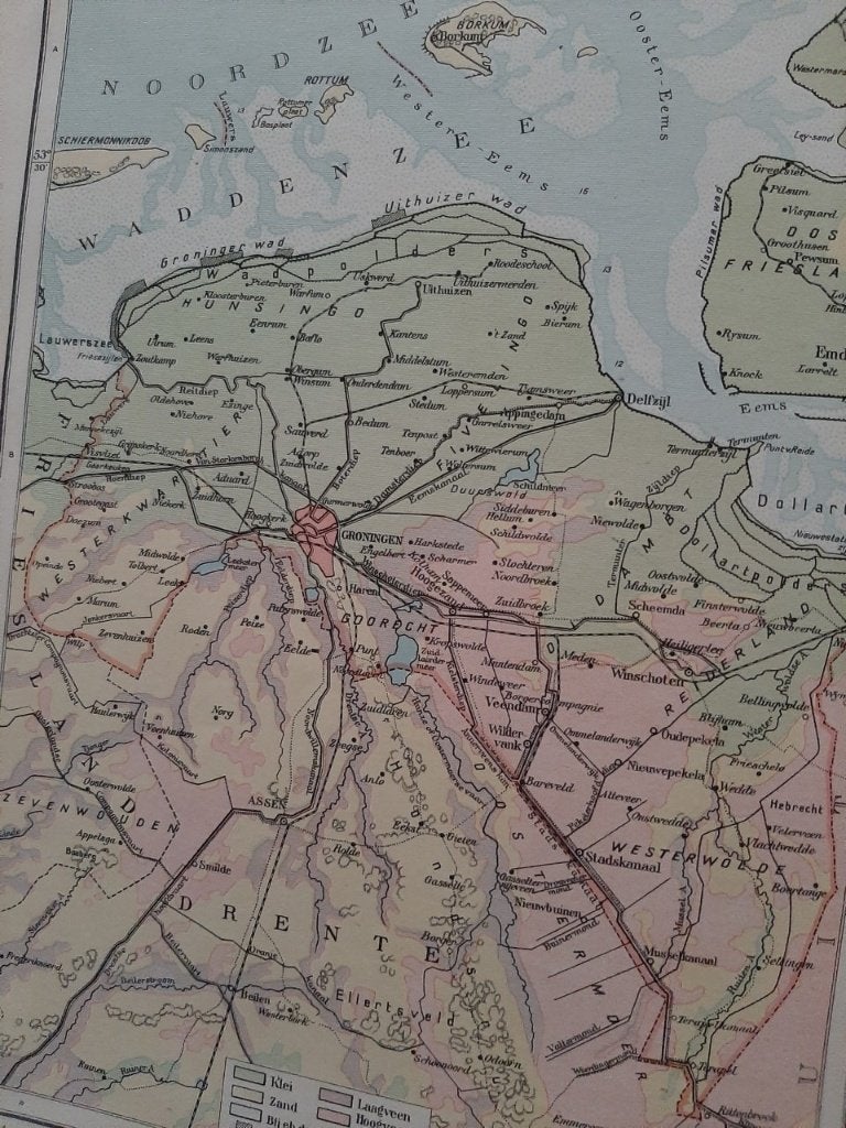 R.Bos -Atlas Gehele Aarde 1949-48 kaarten ook VERZENDEN, Overige atlassen, 1800 tot 2000, Wereld, Ophalen