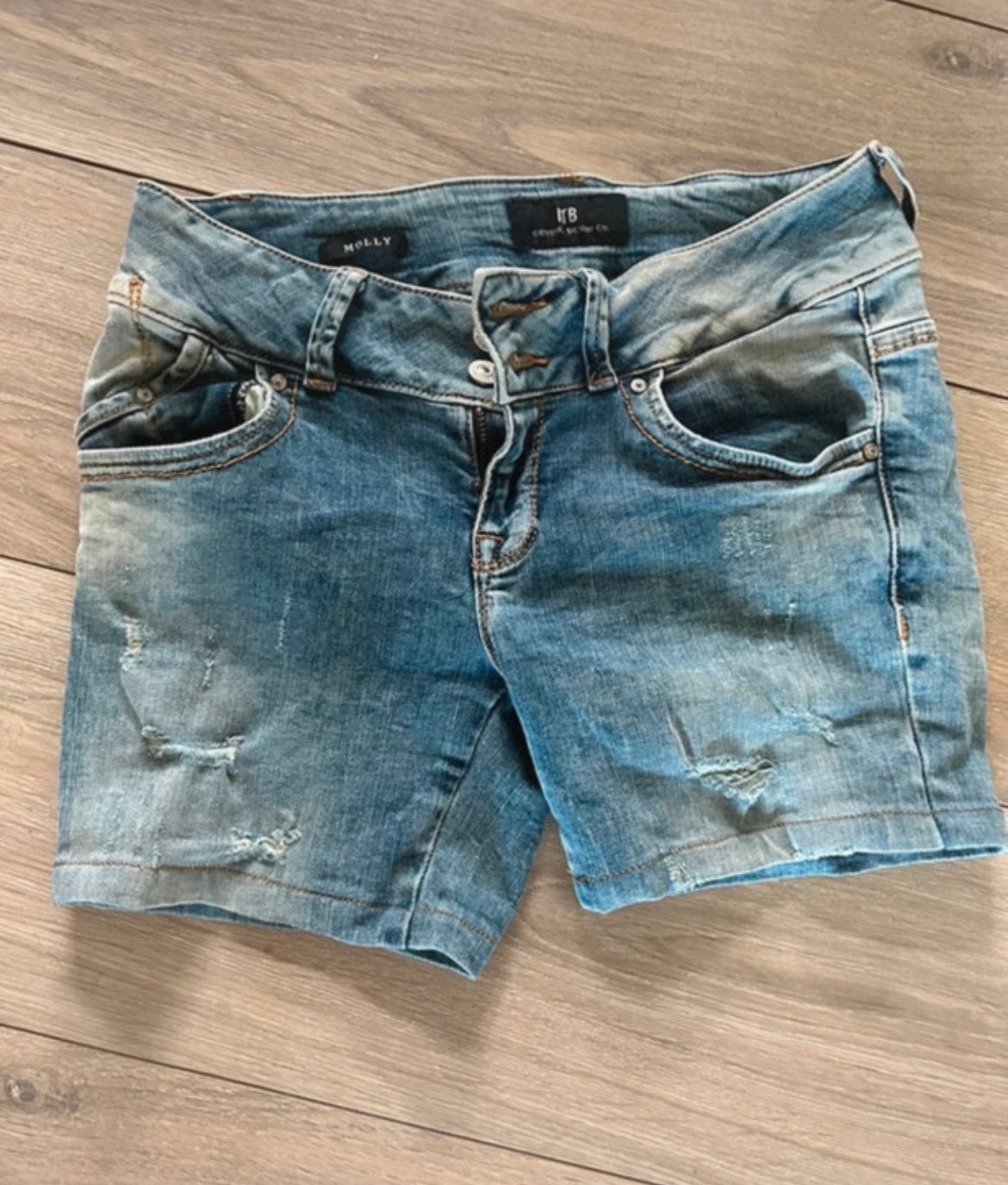 ITB Molly denim shorts - Zo goed als nieuw, Kort, Blauw, Ophalen of Verzenden, Zo goed als nieuw