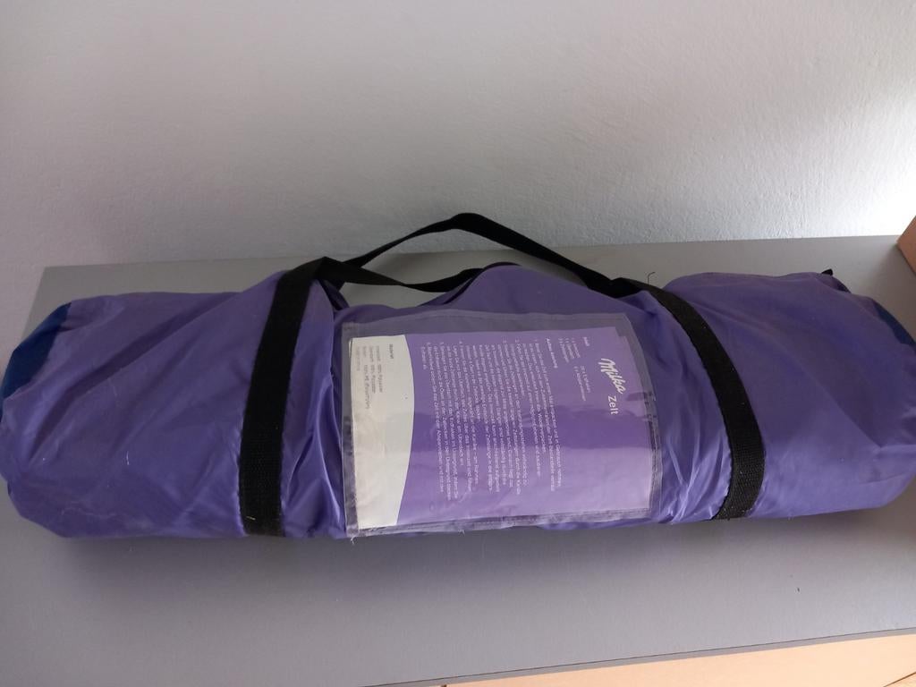 Milka koepeltent- Compact en Draagbaar, volledig nieuw, Caravans en Kamperen, Ophalen of Verzenden, Nieuw, Tot en met 2
