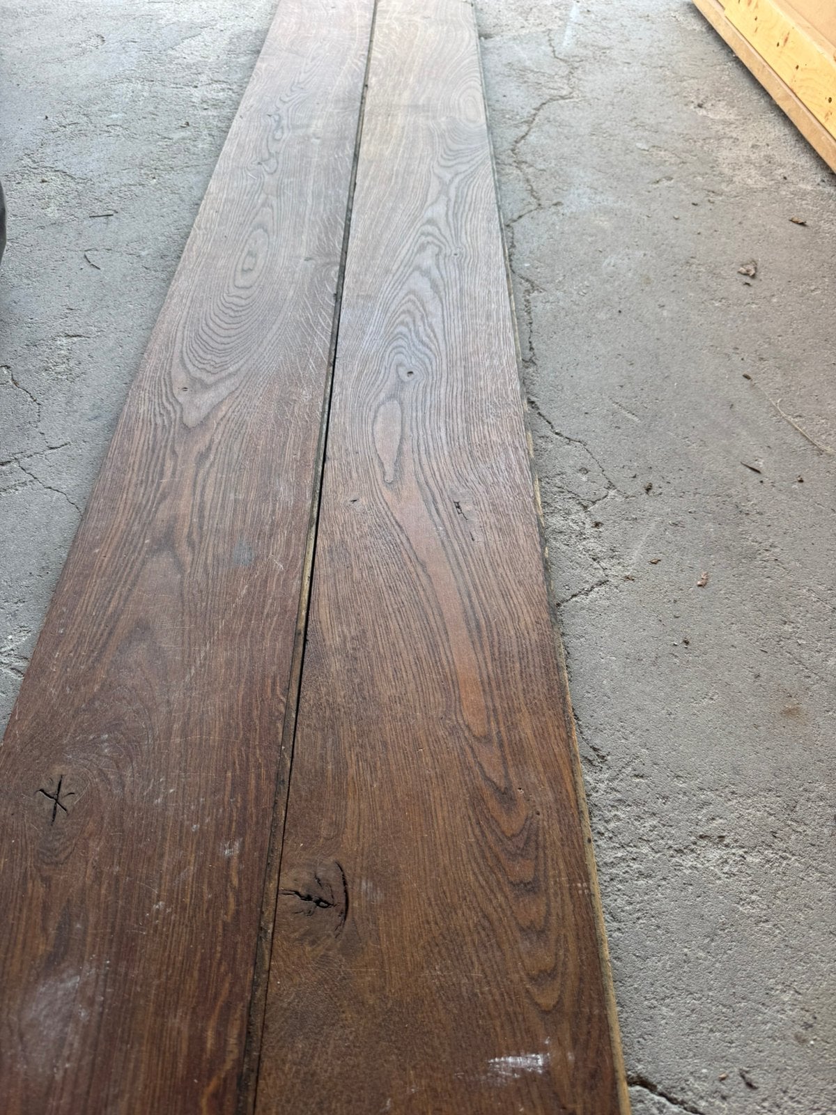 Eiken houten vloer +-20m2, Ophalen, Vloerdelen of -planken, Zo goed als nieuw, 10 m² of meer
