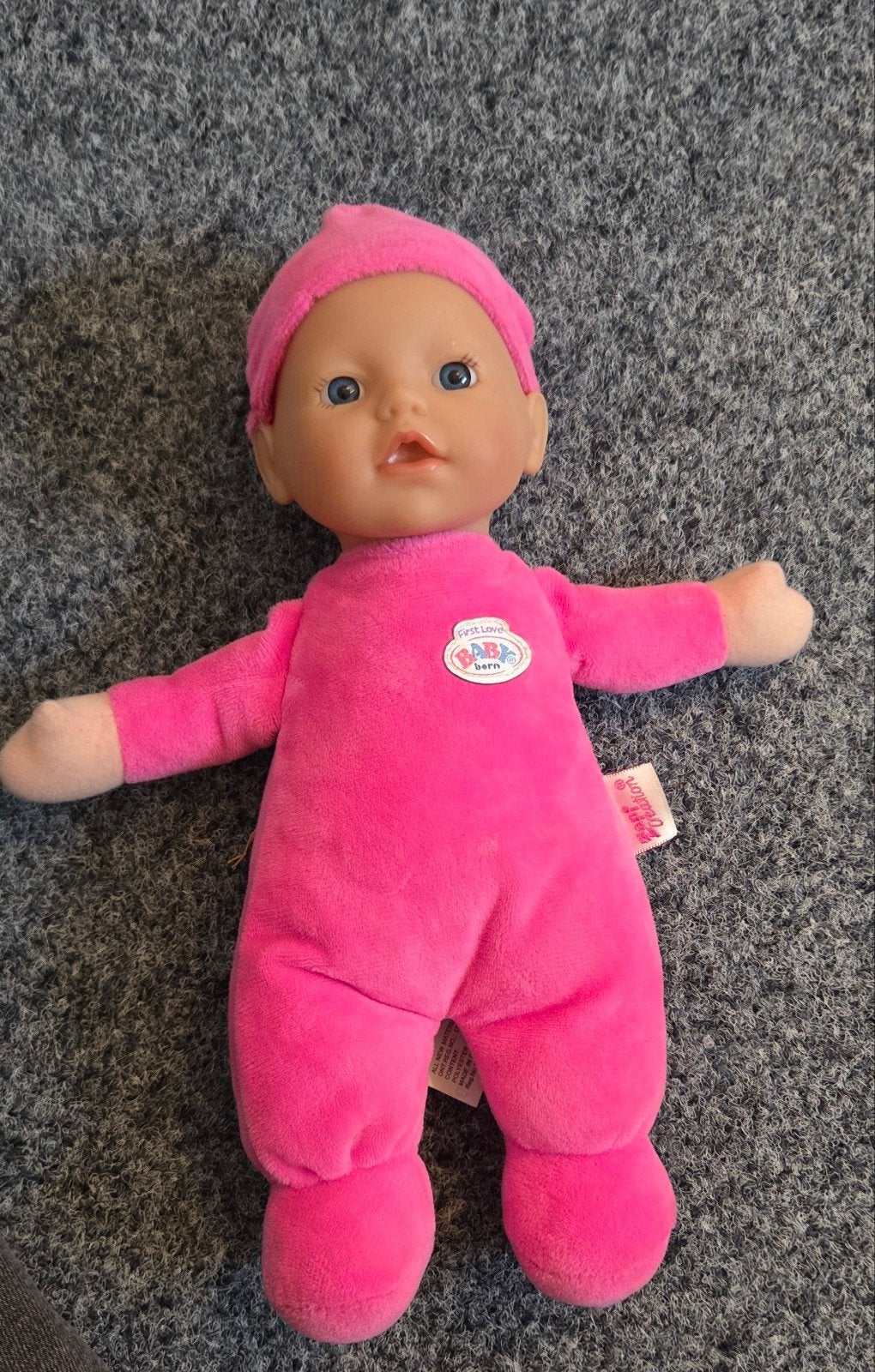 Baby Born First Love Babypop - Roze, Ophalen of Verzenden, Gebruikt, Babypop