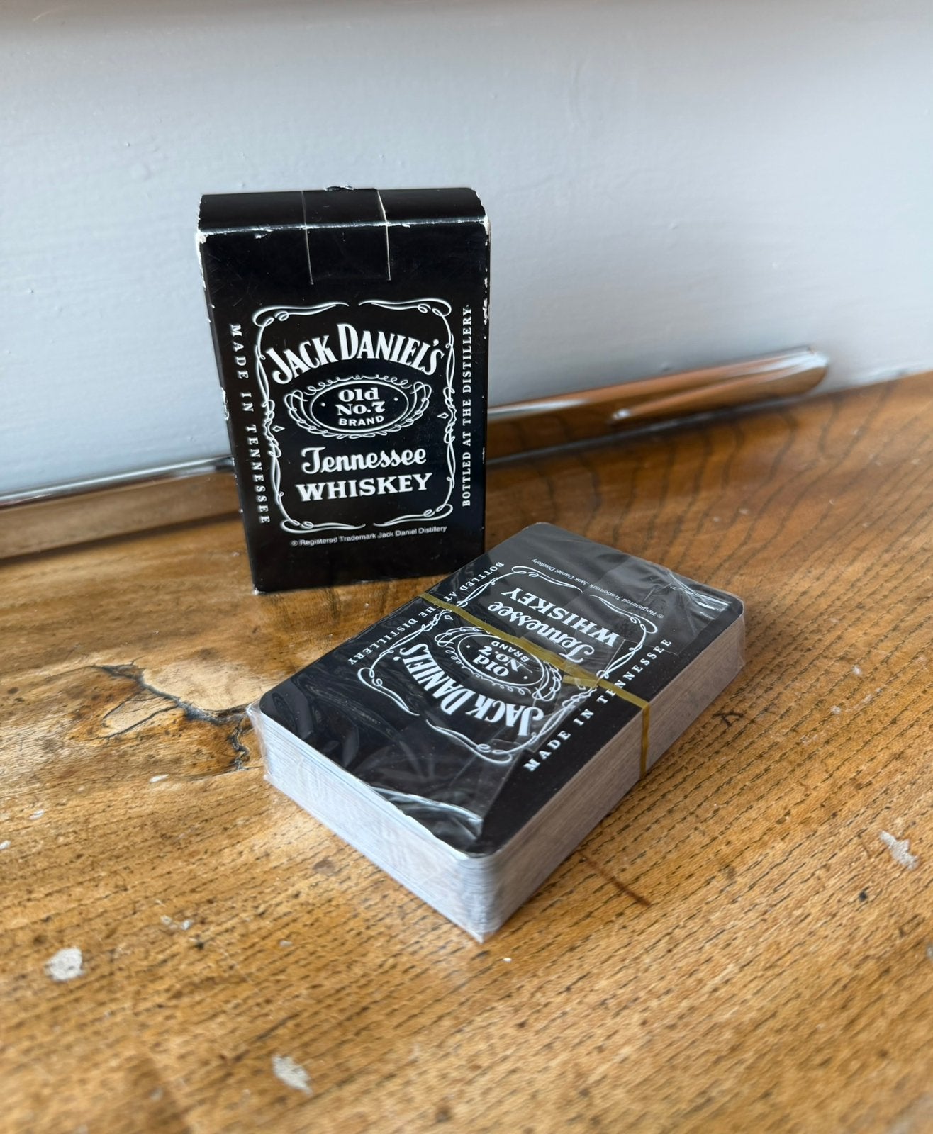 Jack Daniel’s Whiskey speelkaarten, Ophalen of Verzenden, Zo goed als nieuw, Gebruiksvoorwerp