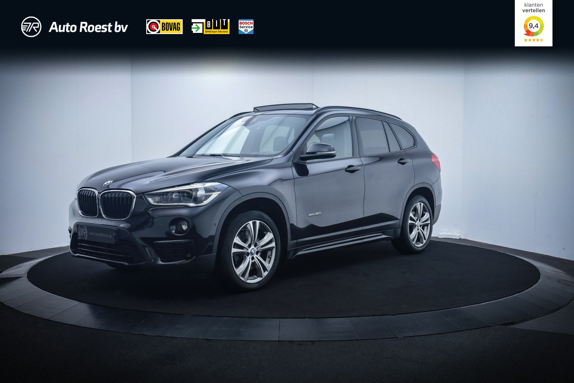 BMW X1 20iA X.Dr. SPORT LINE PANO | HARMAN KARDON | LEER | M, Gebruikt, 2000 kg, Zwart, Leder