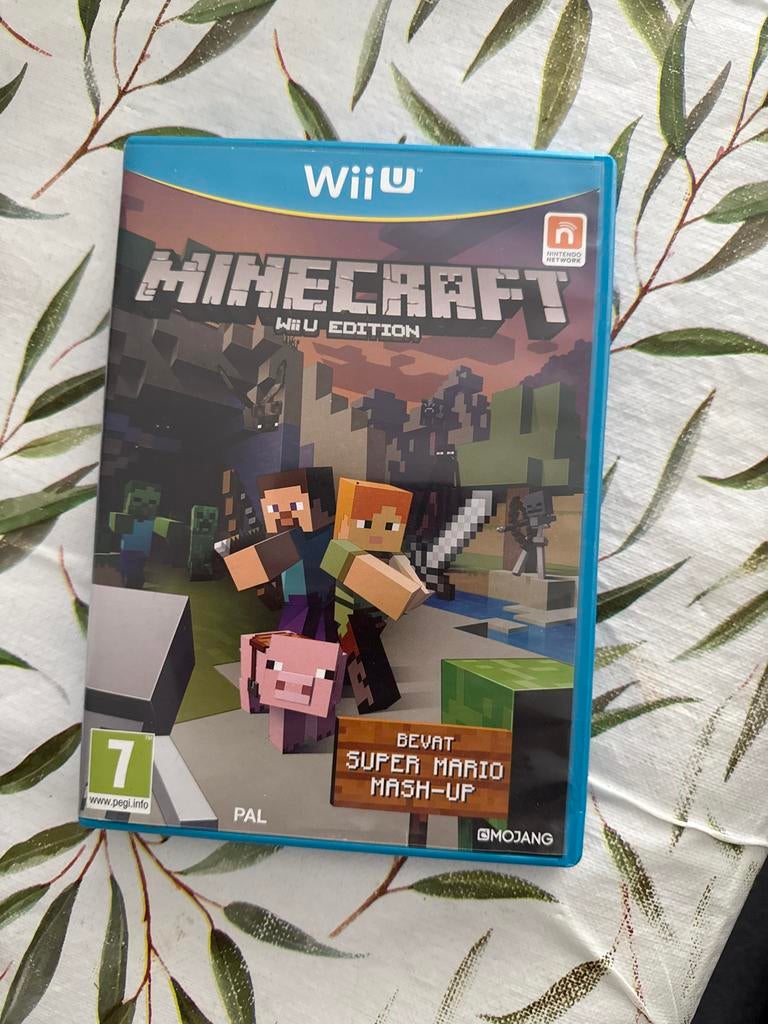 Minecraft Wii U Edition - Bouw, Creëer, Verken!, Spelcomputers en Games, Overige genres, Eén computer, Ophalen of Verzenden, Zo goed als nieuw