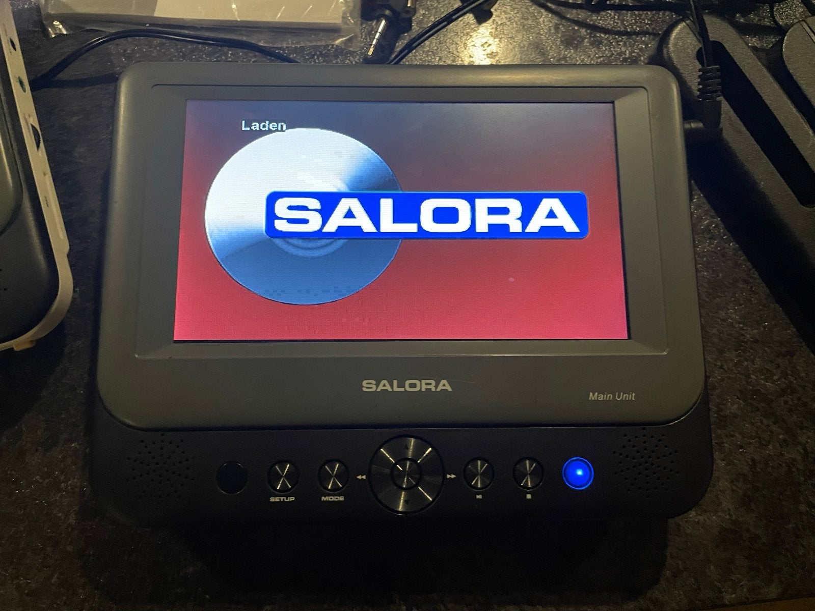 Salora Draagbare DVD-speler Set (2 stuks), Gebruikt, Draagbaar, Ophalen, Overige merken