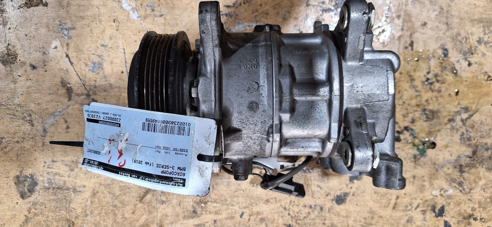 Originele BMW 3-Serie (B38) Aircopomp / Compressor – 6452939, Gebruikt, -, -, Ophalen of Verzenden