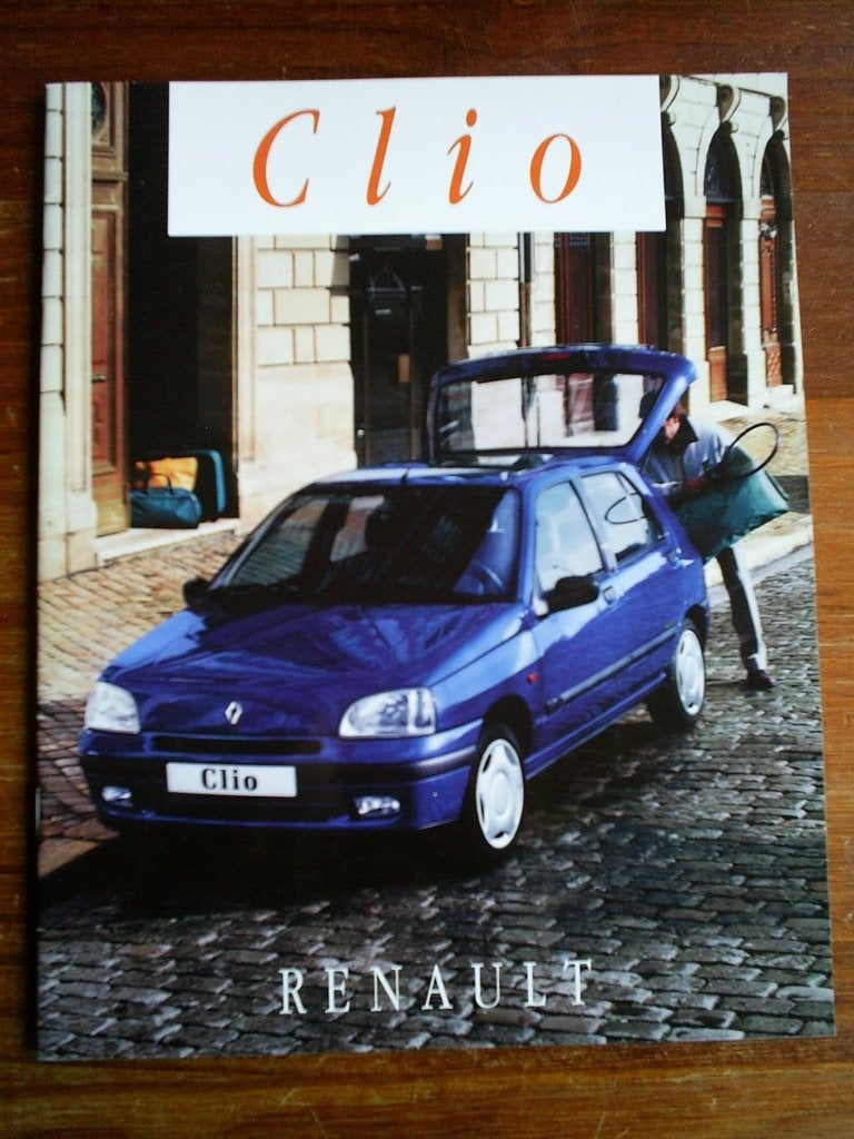 Renault Clio o.a. RSi 1.8 [ 4 / 1996 en of 6 / 1996 ], Ophalen of Verzenden, Zo goed als nieuw, Renault