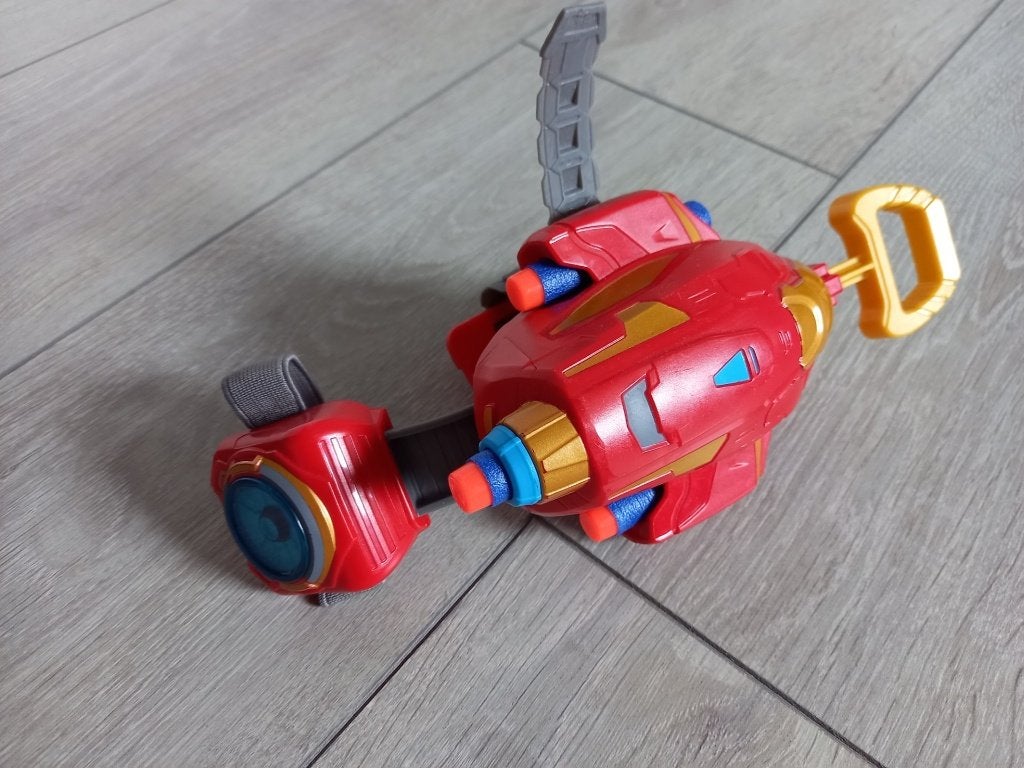 Spiderman hand Nerf, Ophalen, Gebruikt