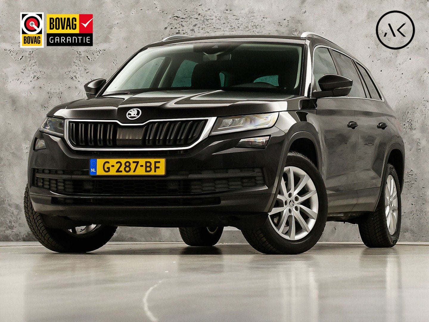 Skoda Kodiaq 1.5 TSI Sport 150Pk Automaat (VIRTUAL COCKPIT,, Auto's, 12 maanden, 4 cilinders, Leder en Stof, Zwart