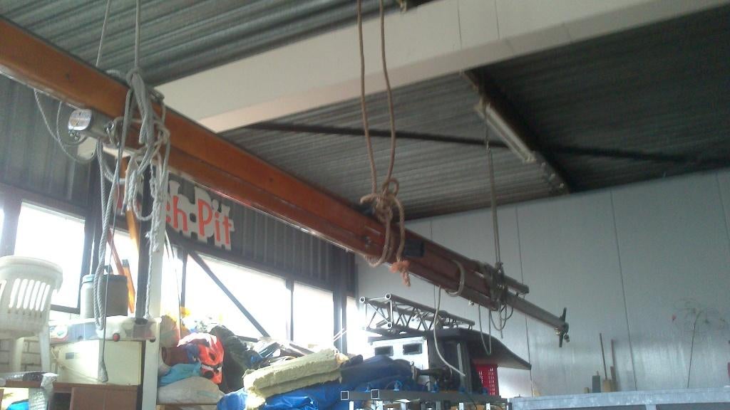 complete tuigage 2-master zeilboot, Watersport en Boten, Ophalen, Gebruikt, Zeilboot