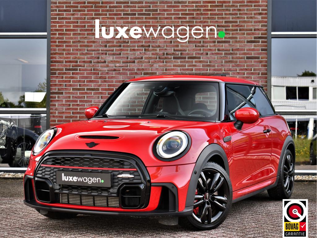 MINI Mini 2.0 John Cooper Works Pano ACC H/K JCW-stoelen, Auto's, Mini, Gebruikt, Zwart, 4 stoelen, Alcantara