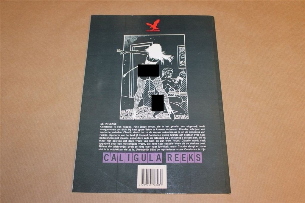 De Tatoeage — Erotische Strip Caligula Reeks 1 1990, Boeken, Eén stripboek, Ophalen of Verzenden, Gelezen