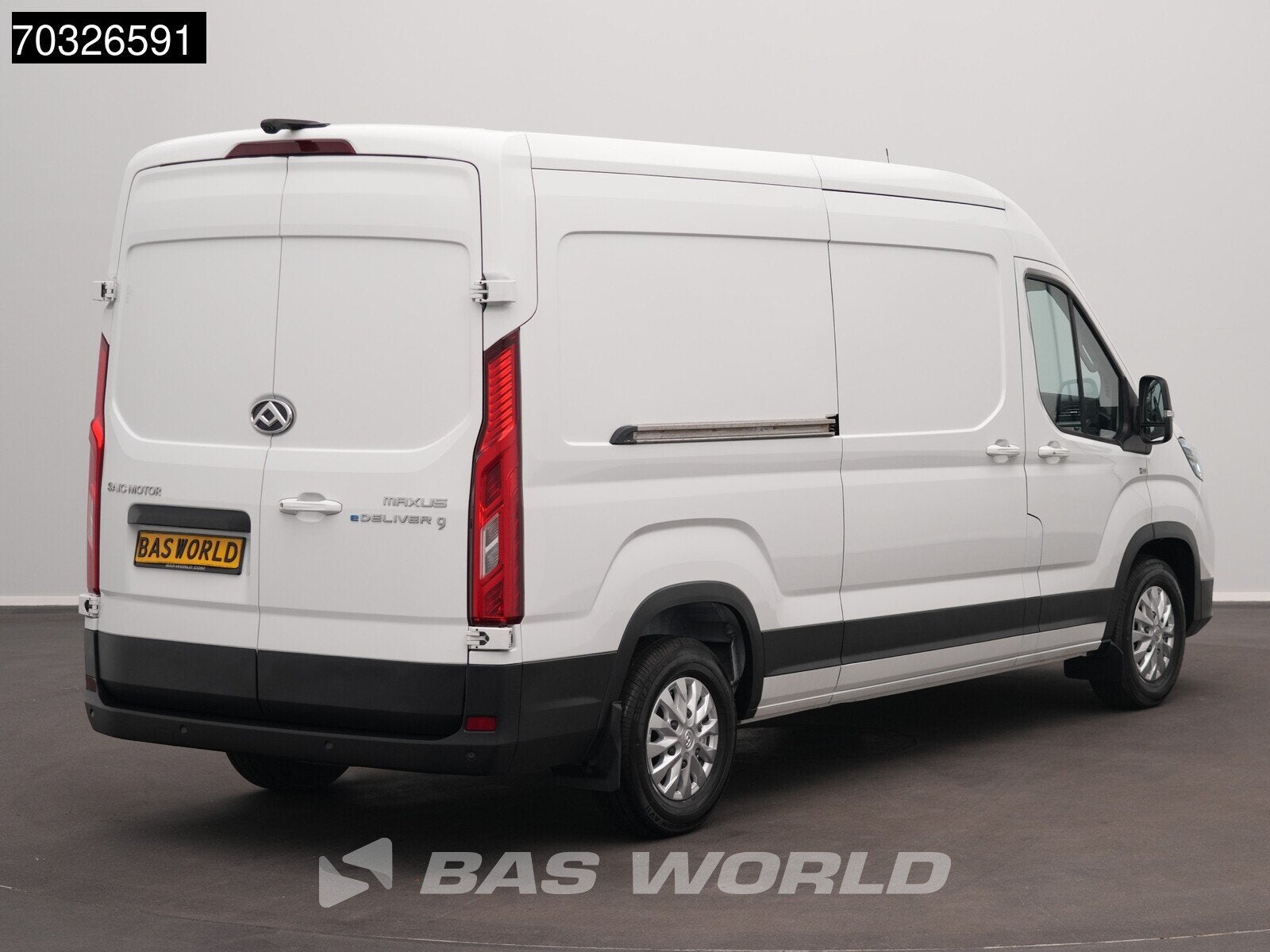 Maxus eDeliver 9 Elektrisch WLTP 256km Stad 52kWh L3H2 204pk, Auto's, Bestelauto's, Automaat, Stof, 750 kg, Multifunctioneel stuurwiel