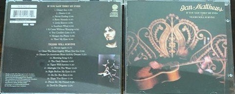 IanMatthews:IfYouSawThro’MyEyes*TigersWillSurvive-gesigneerd, Cd's en Dvd's, Cd's | Rock, Ophalen of Verzenden, Zo goed als nieuw