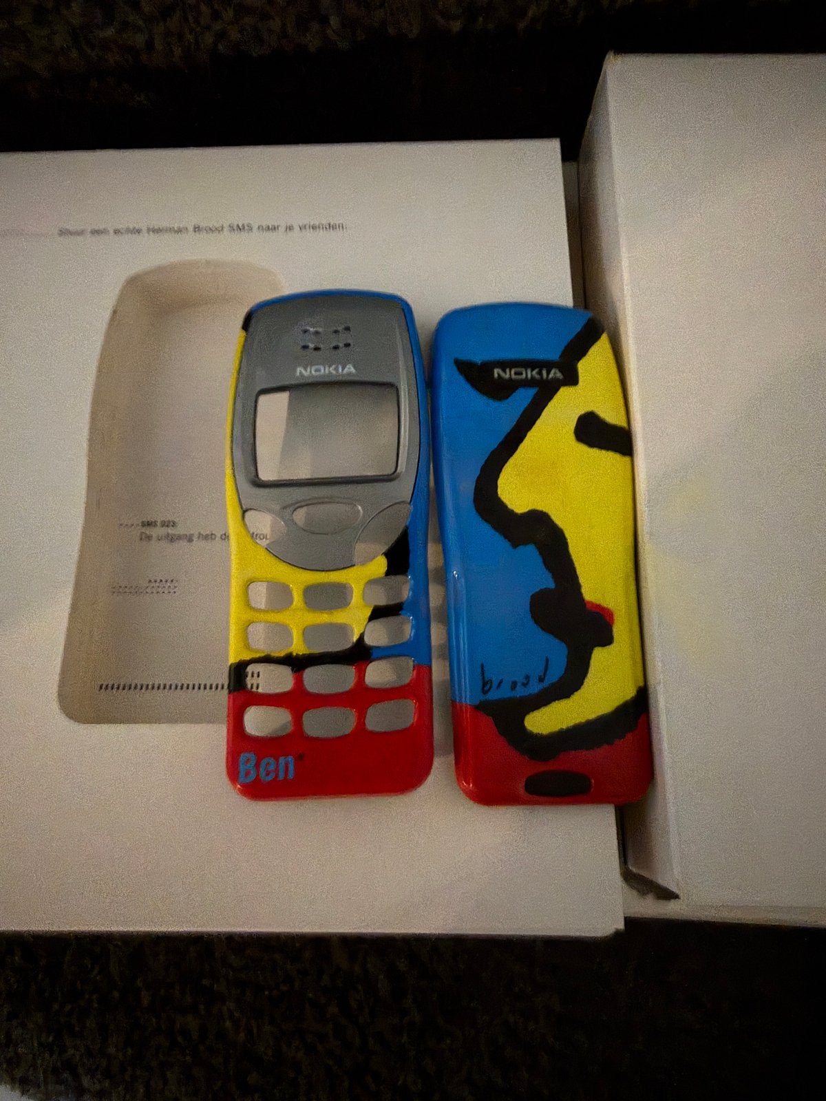 Nokia 3210 Hoesje - Herman Brood Design, Ophalen of Verzenden, Gebruikt, Frontje of Cover