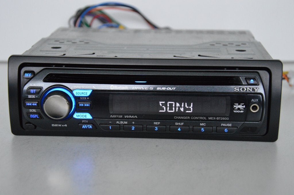SONY  MEX-BT2600  MP3  AUX  BLUETOOTH, Ophalen of Verzenden, Zo goed als nieuw
