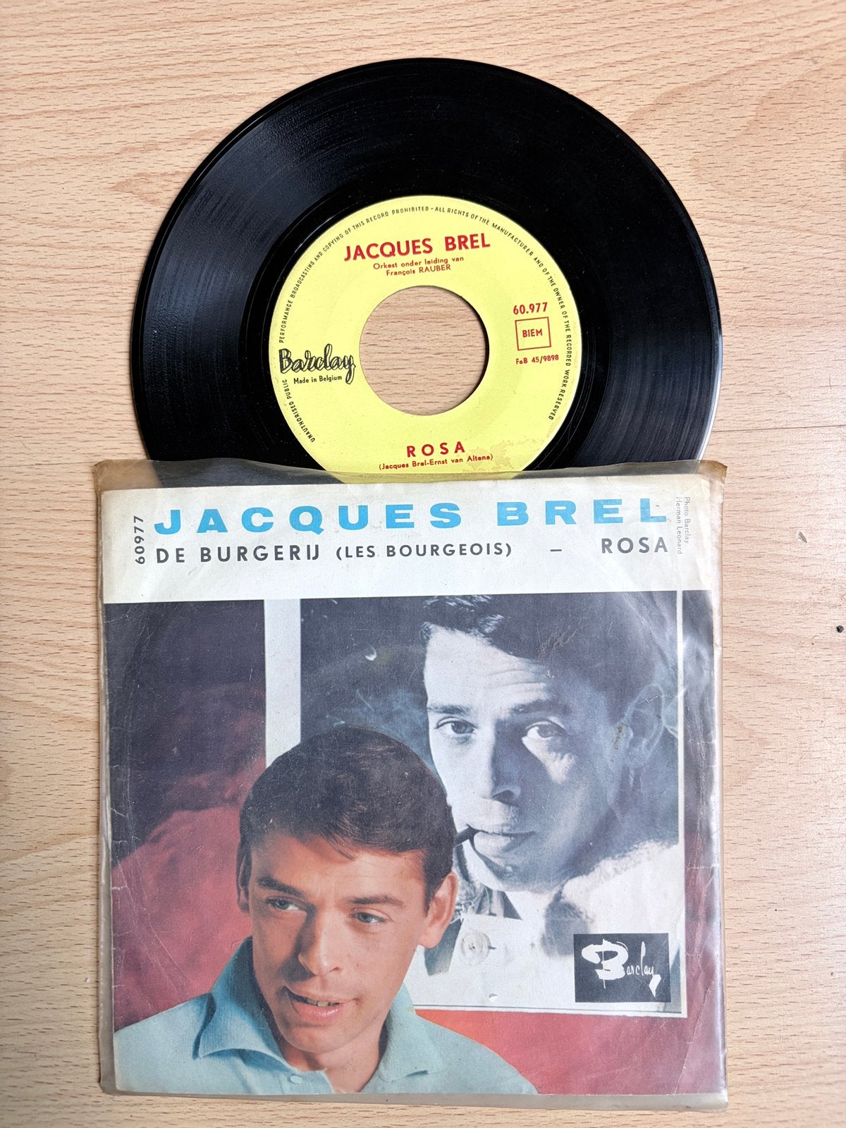 Jacques Brel 1960, Verzenden, Zo goed als nieuw, Overige formaten, Levenslied of Smartlap