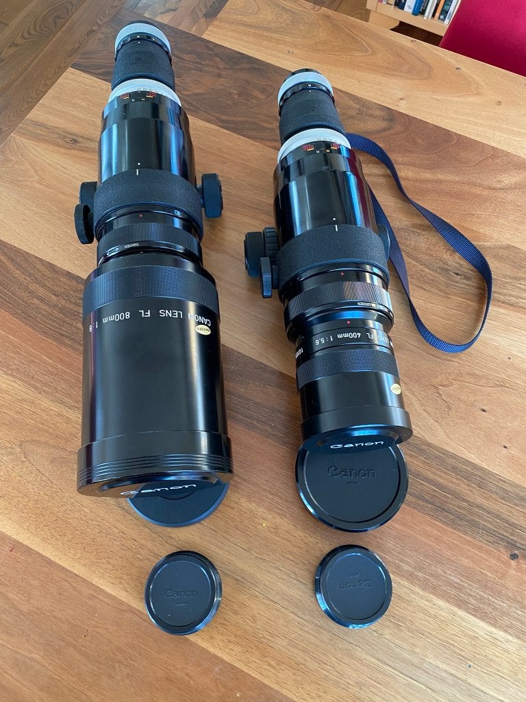 Canon FL 400mm f5.6 systeemlens, Audio, Tv en Foto, Fotografie | Lenzen en Objectieven, Gebruikt, Telelens, Ophalen