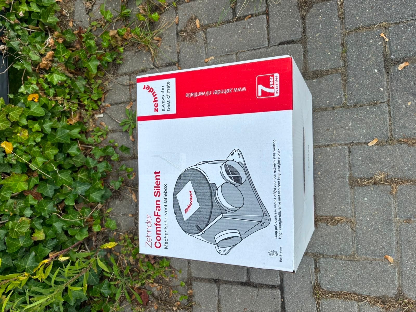 Zehnder ComfoFan Silent Mechanische Ventilatiebox, Doe-het-zelf en Verbouw, Ventilatie en Afzuiging, Ophalen of Verzenden, Nieuw