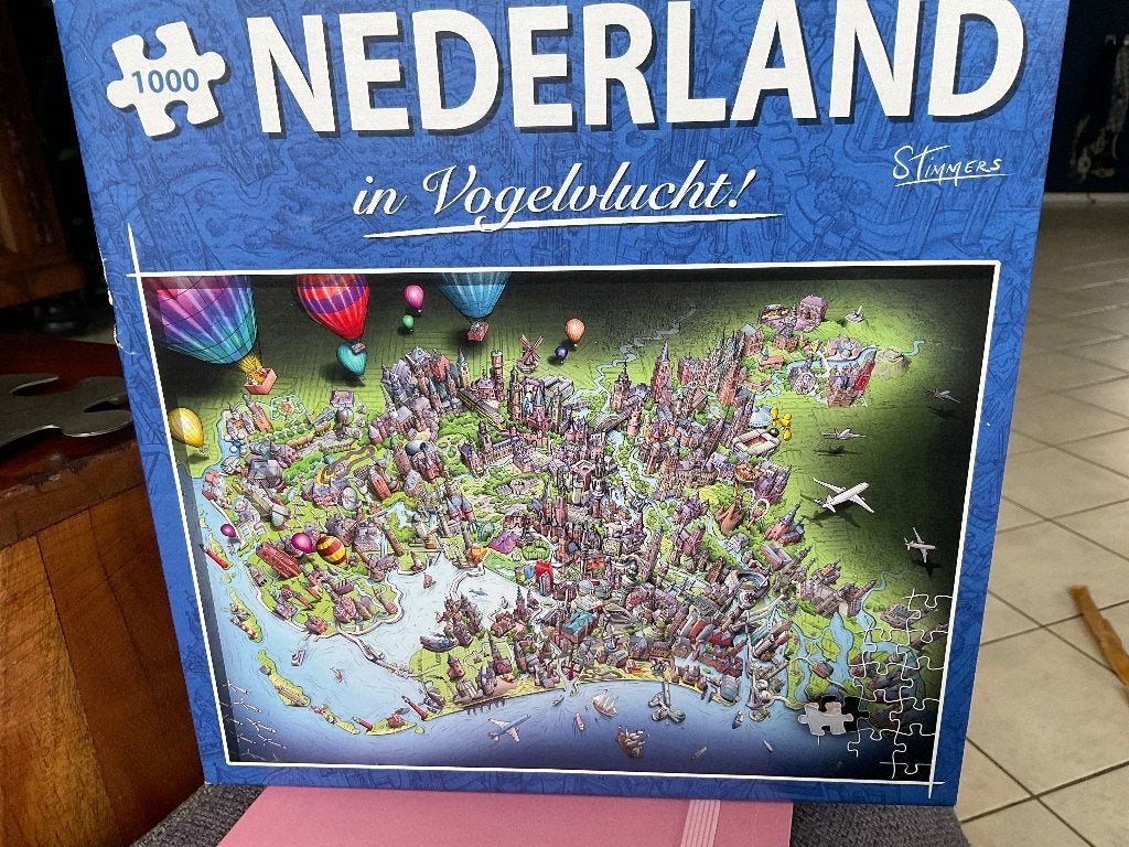 Puzzel 1000 st, Ophalen of Verzenden, 500 t/m 1500 stukjes, Zo goed als nieuw, Legpuzzel