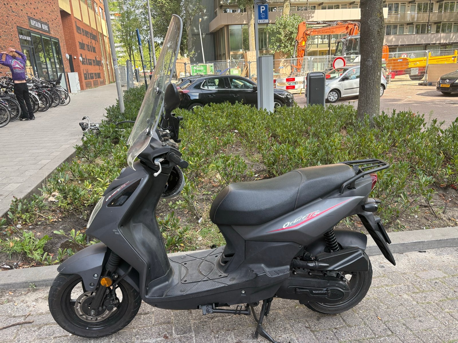 SYM Orbit II scooter - Grijs, 11841 km, Fietsen en Brommers, Gebruikt, Maximaal 45 km/u, Ophalen of Verzenden, Benzine