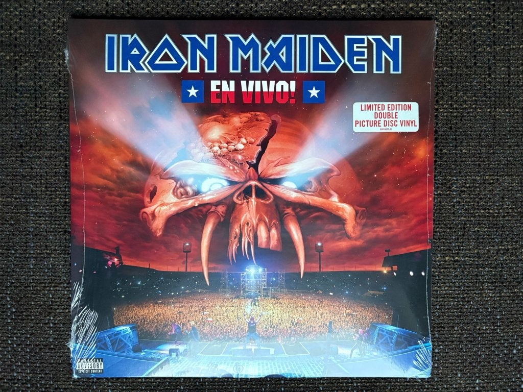 Iron Maiden - En Vivo - Picture Disc, Nieuw in Seal 12" 2-Lp, Cd's en Dvd's, Geseald, Verzenden, Nieuw in verpakking, 12 inch