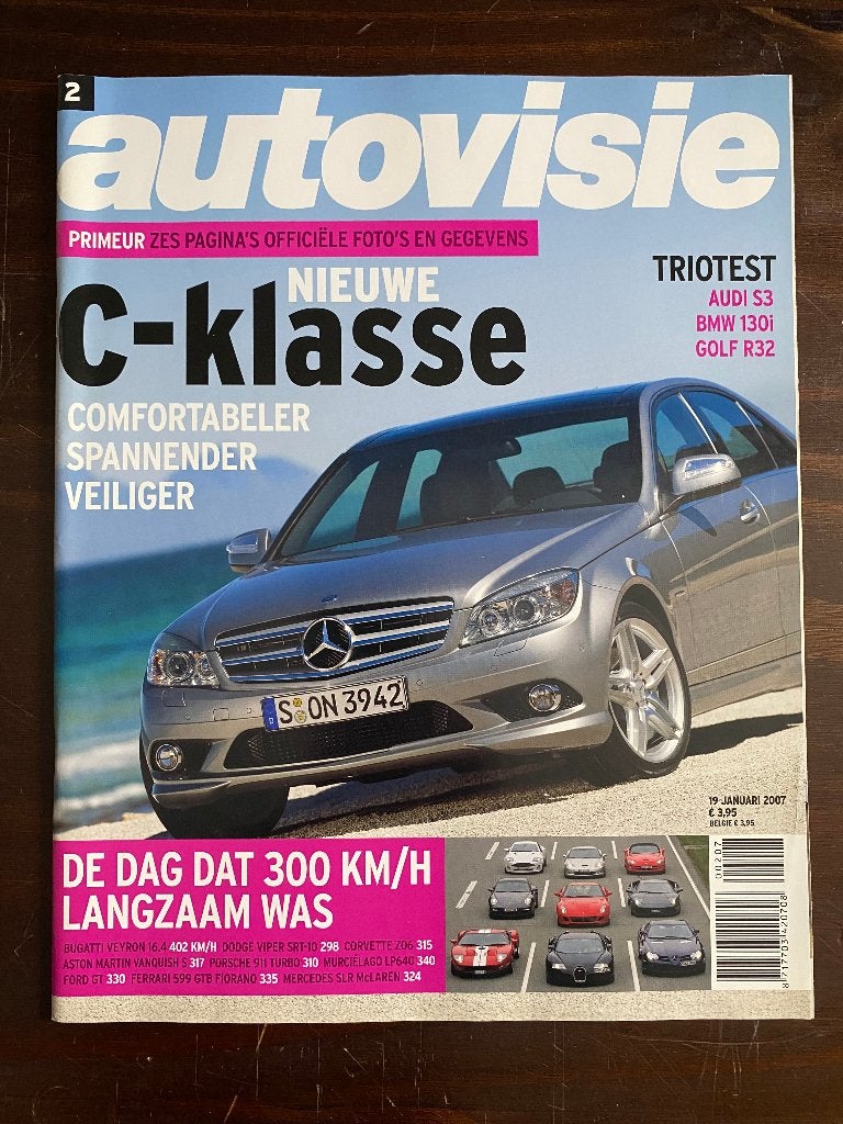 Autovisie 2 2007 Nederlands, Ophalen of Verzenden, Gelezen, Algemeen