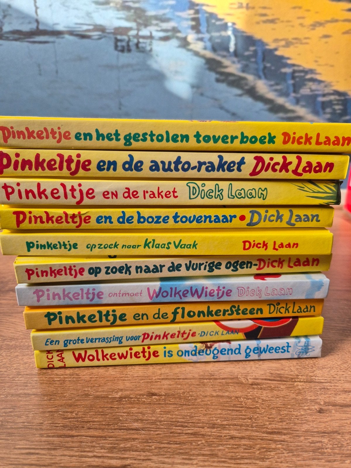 10 titels van Pinkeltje, boeken Pinkeltje, Boeken, Ophalen of Verzenden, Gelezen, Van der laan