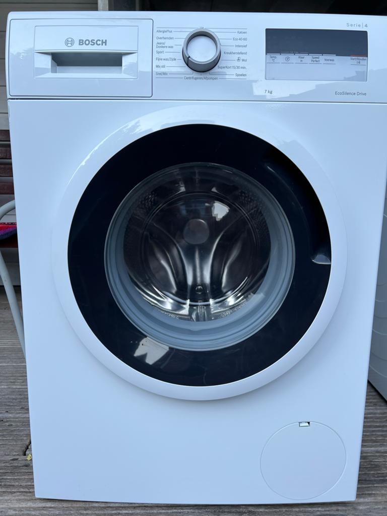 Bosch Wasmachine 7kg 1400 toeren - Goede staat, Witgoed en Apparatuur, Wasmachines, Ophalen, Gebruikt, Voorlader, Wolwasprogramma