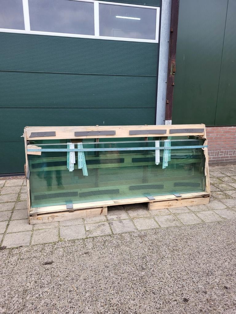 Glas panelen / glasschuifwand, Doe-het-zelf en Verbouw, Kozijnen en Schuifpuien, Ophalen, 75 tot 150 cm, Deurkozijn