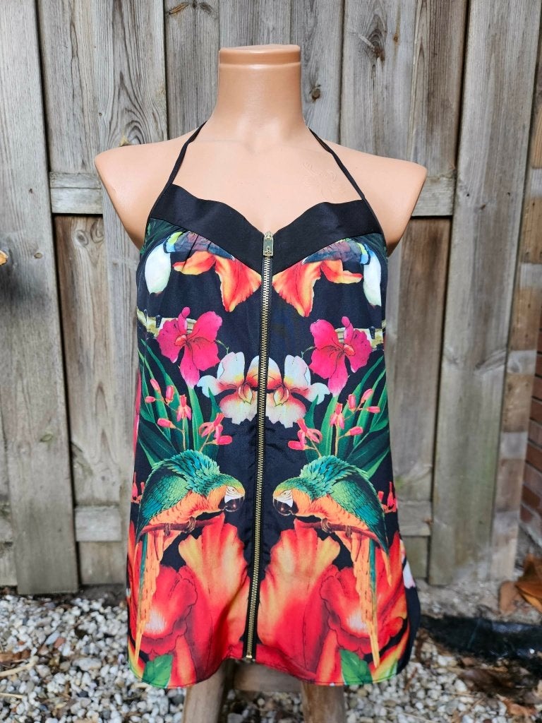 Zeldzame vintage tank van Ted Baker, Zwart, Ophalen of Verzenden, Zo goed als nieuw, Ted Baker