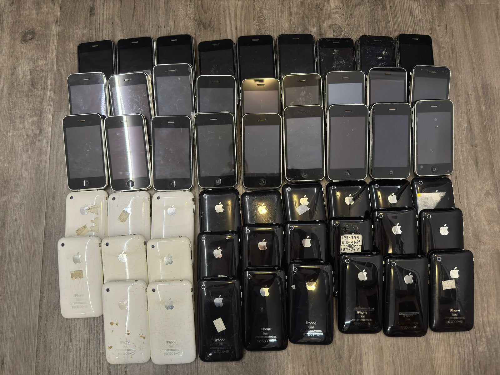 Grote partij iPhone 3GS / 3G + onderdelen en accessoires, Telecommunicatie, Mobiele telefoons | Apple iPhone, Ophalen, Gebruikt