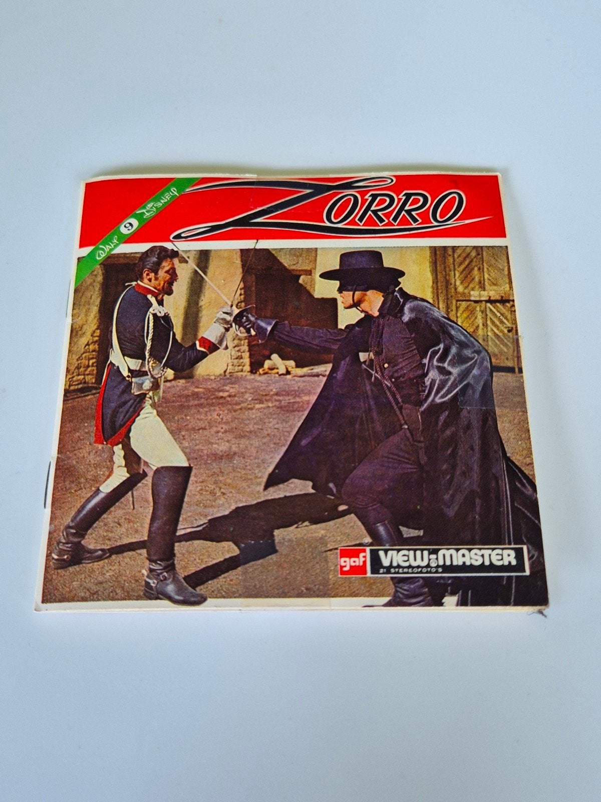 Vintage View-Master Zorro Schijven (3 stuks) GAF 1968, Antiek en Kunst, Antiek | Speelgoed, Ophalen of Verzenden