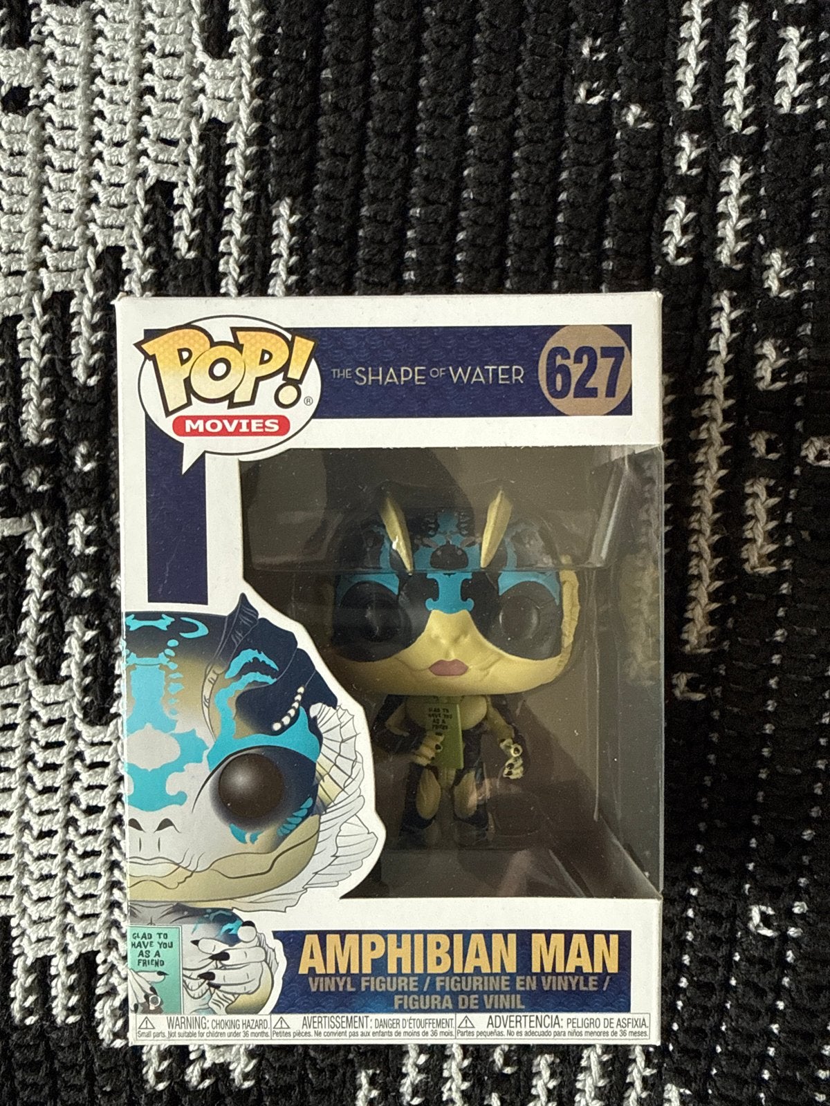 Funko Pop! The Shape of Water - Amphibian Man #627, Ophalen of Verzenden, Nieuw