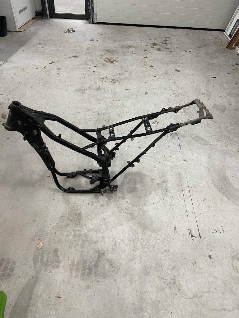 Motorframe met kenteken Kawasaki KLX 650, Motoren, Ophalen, Gebruikt
