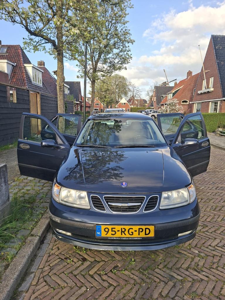 saab 95, Auto's, Saab, Automaat, Blauw, Stationwagon, Particulier