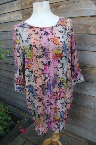 Jurk gekleurd Paul Smith mt L Vaste Prijs OPRUIMING, Paul Smith, Overige kleuren, Verzenden, Maat 42/44 (L)