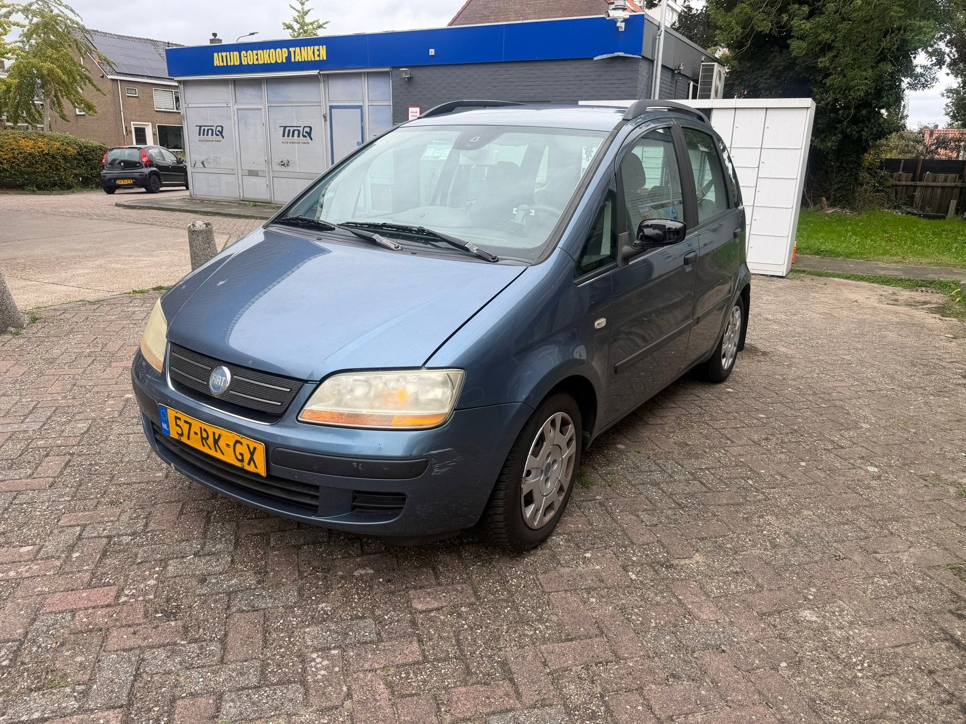 Fiat Idea 1.4-16V Dynamic Plus AUTOMAAT-EL.RAMEN, Auto's, Voorwielaandrijving, Stof, Gebruikt, Bedrijf