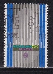2777 - Nederland nvph 1334 gestempeld , Europa CEPT , Muziek, Verzenden, Na 1940, Gestempeld