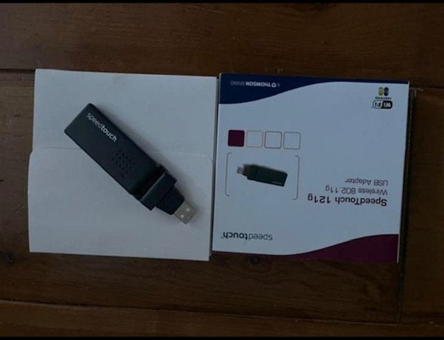 NIEUW! Speedtouch wireless USB Adapter (in doos), Ophalen of Verzenden, Nieuw, Router, SpeedTouch