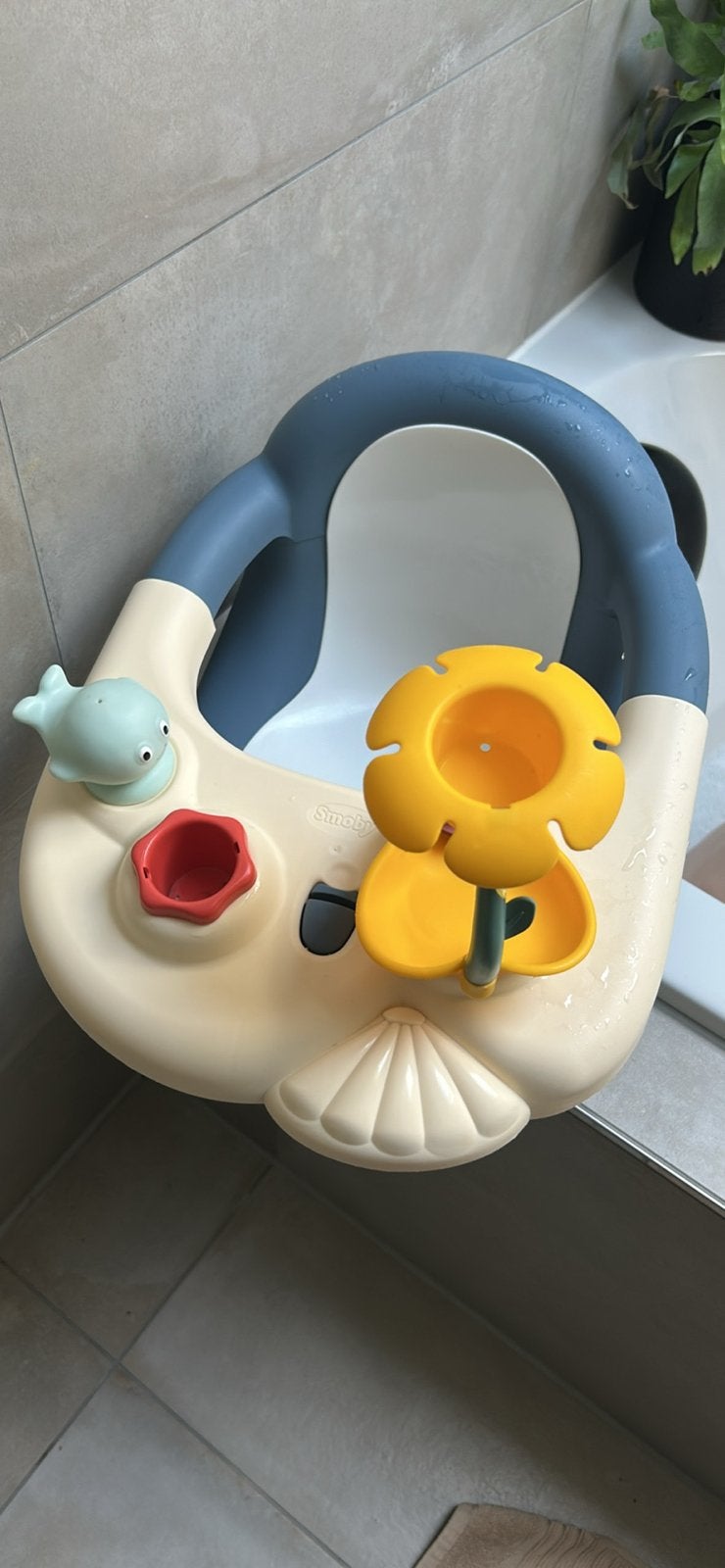 Smoby badzitje in goede staat, Kinderen en Baby's, Ophalen, Gebruikt, Badzitje of Badring, Overige merken