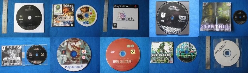 Game demo disc Final Fantasy, Metal Gear Solid Resident Evil, Spelcomputers en Games, Games | Sony PlayStation 1, Vanaf 18 jaar