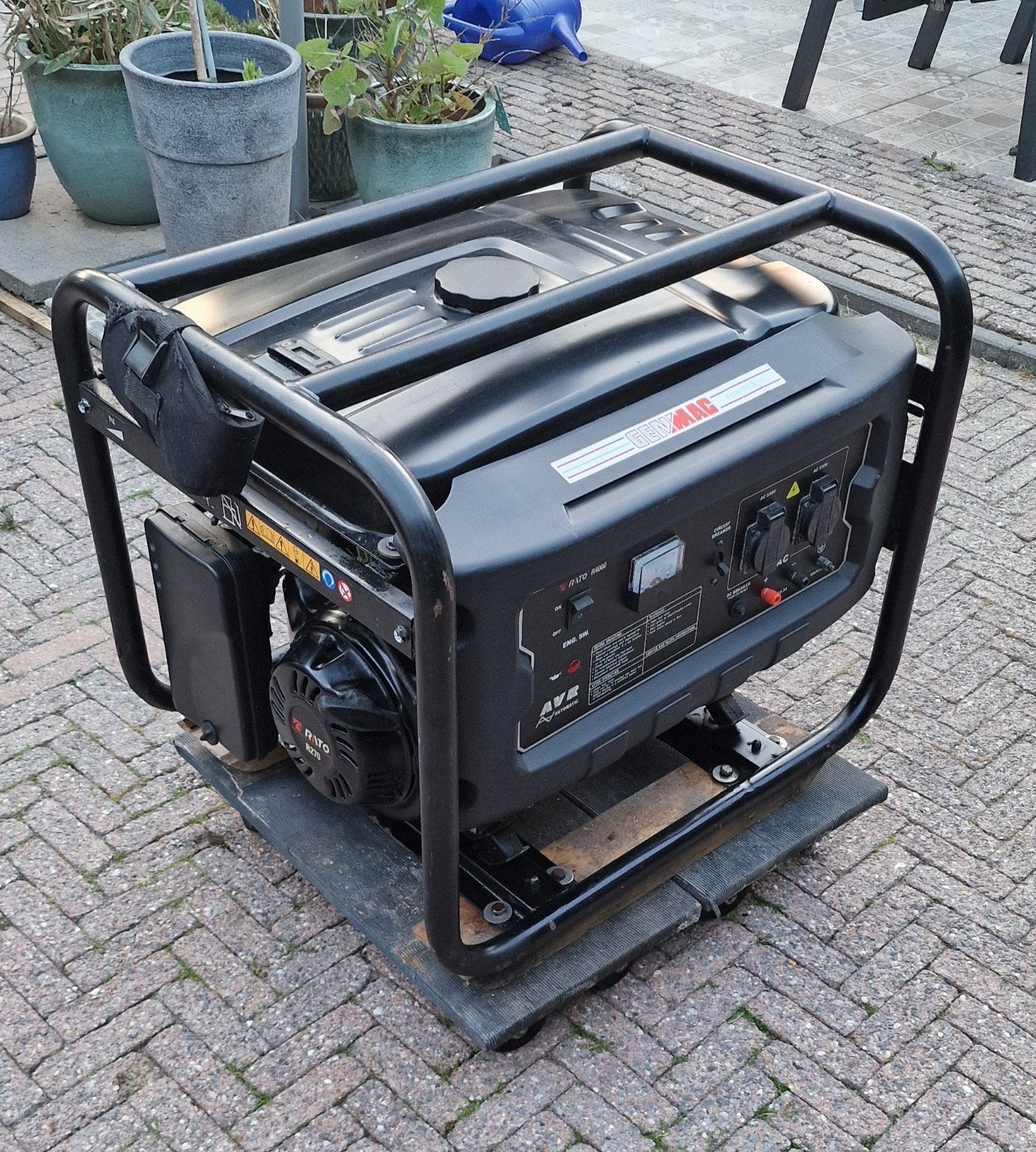 Rato R4000 Generator Aggregaat - 4kw, Ophalen, Gebruikt, Minder dan 5 kVA, Benzine