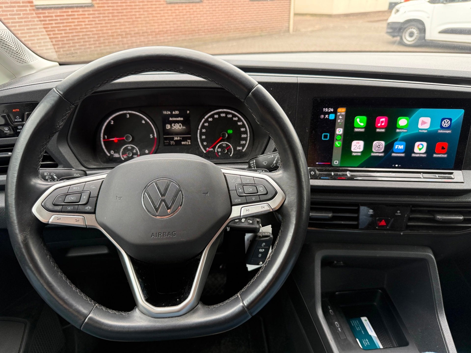 Volkswagen Caddy Cargo Maxi 2.0 TDI DSG CarPlay MF-stuur opt, Auto's, Bestelauto's, Gebruikt, Euro 6, 4 cilinders, Volkswagen