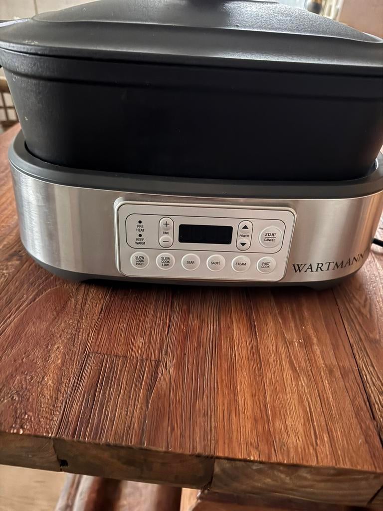 Wartmann slowcooker, Ophalen of Verzenden, Timer, Zo goed als nieuw